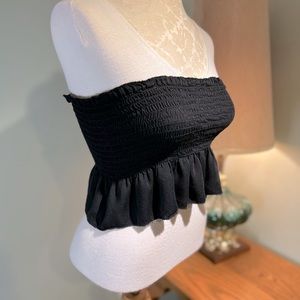 Peblum Tube Top